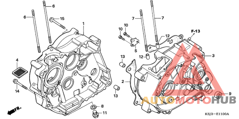 Картер двигателя