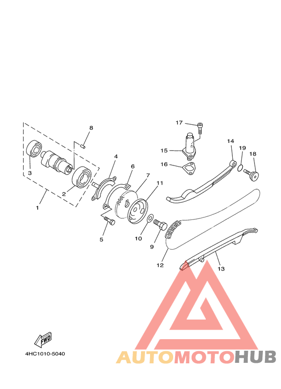 Camshaft. chain