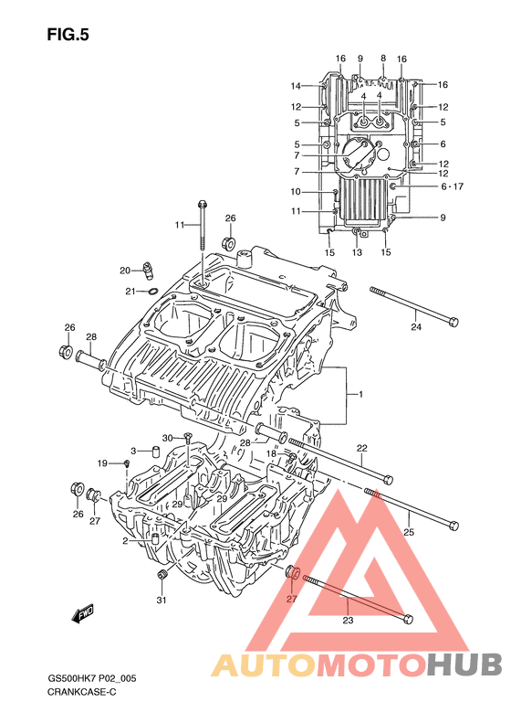 Картер двигателя