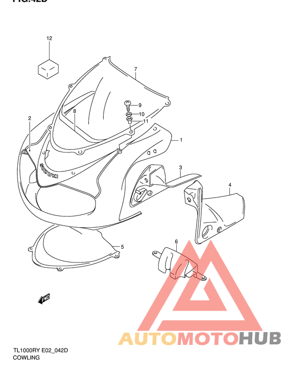 Cowling body