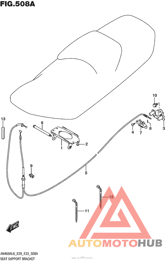 Seat Support Bracket