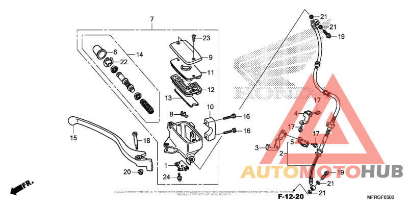 Front Brake Master Cylinder (1)
