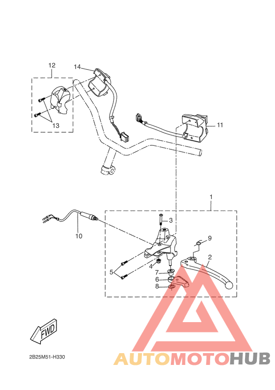 Handle switch & lever