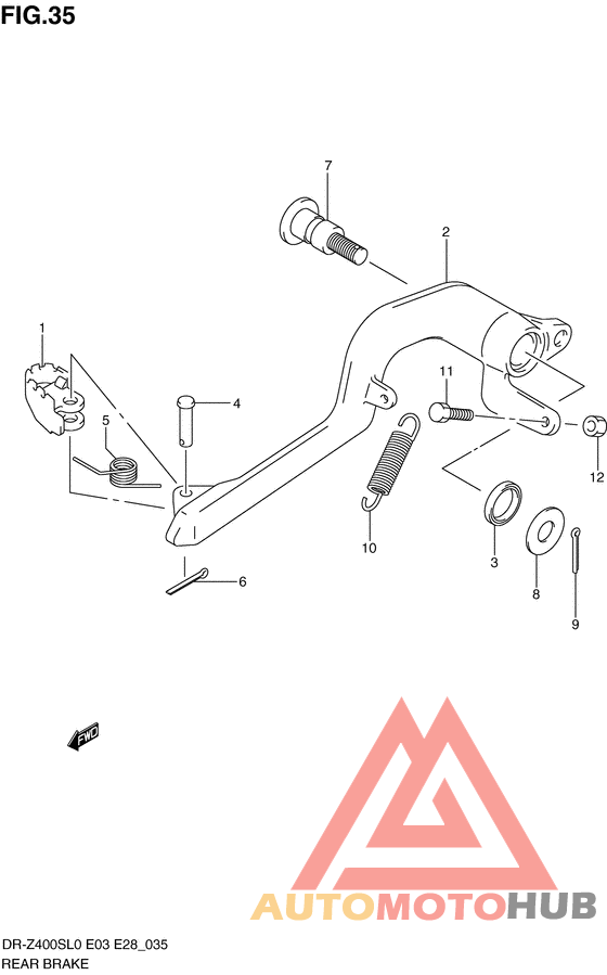 Передний суппорт