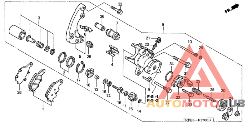 Задний суппорт