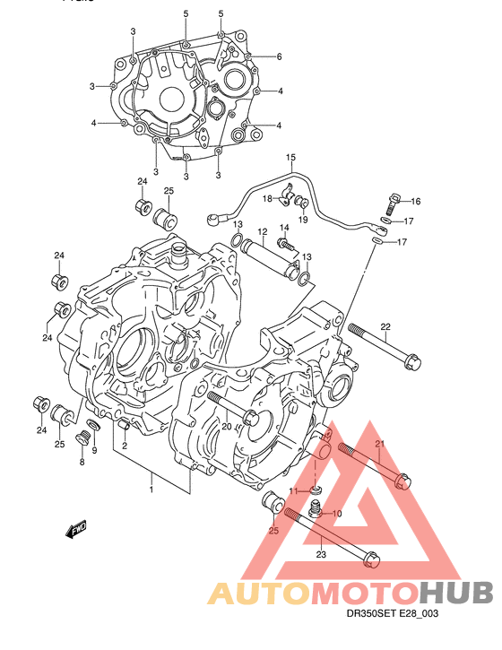 Картер двигателя