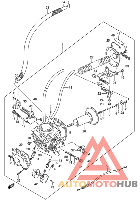 Carburetor assy