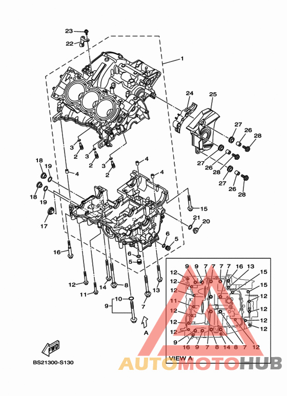 Картер двигателя