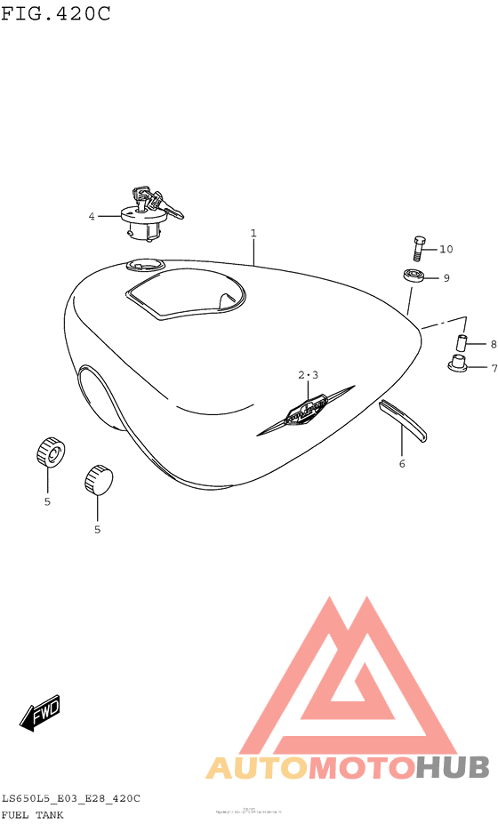 Fuel Tank (Ls650L5 E33)