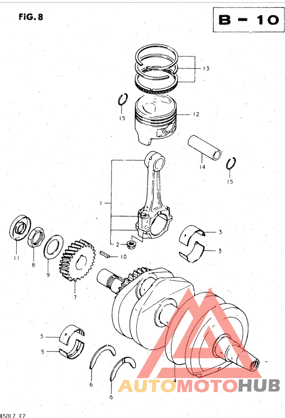 Вал коленчатый