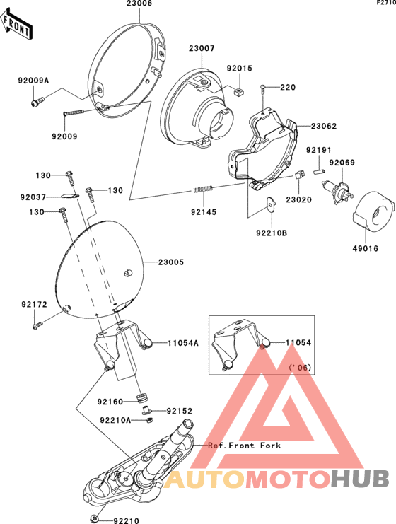 Headlight(s)(d6f-d8f)