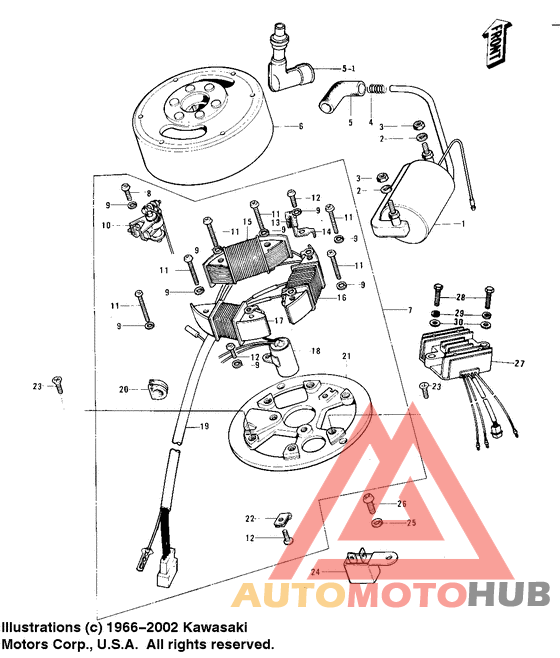 Ignition/generator/regulator