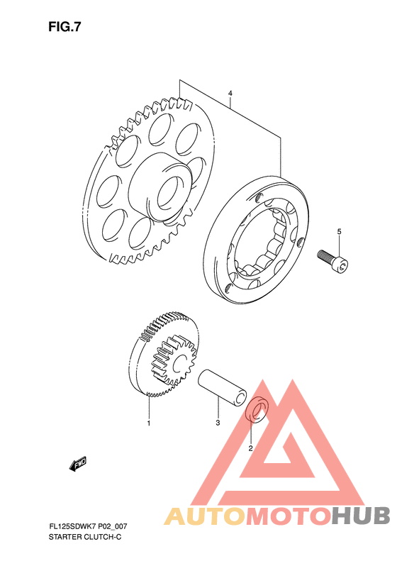 Муфта стартера
