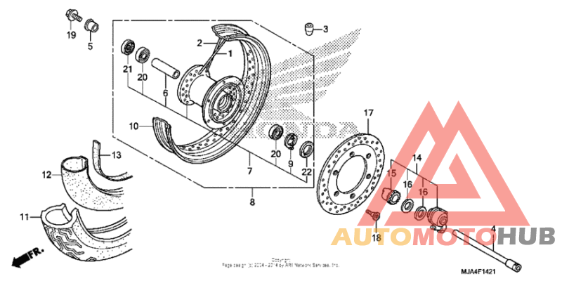 Front wheel (2)