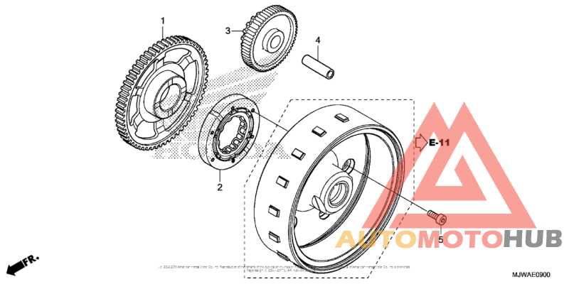 Муфта стартера