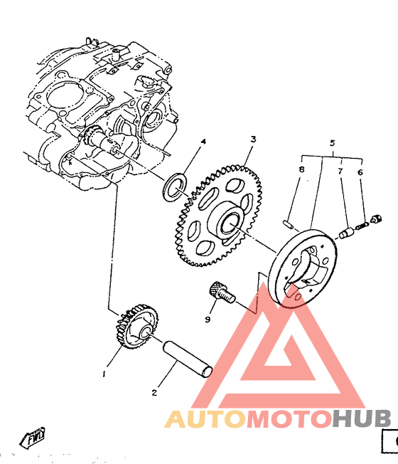 Муфта стартера