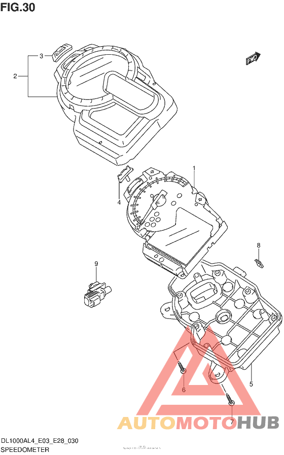 Speedometer (Dl1000Al4 E03)