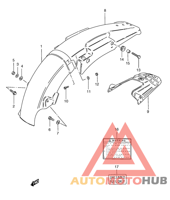 Заднее крыло