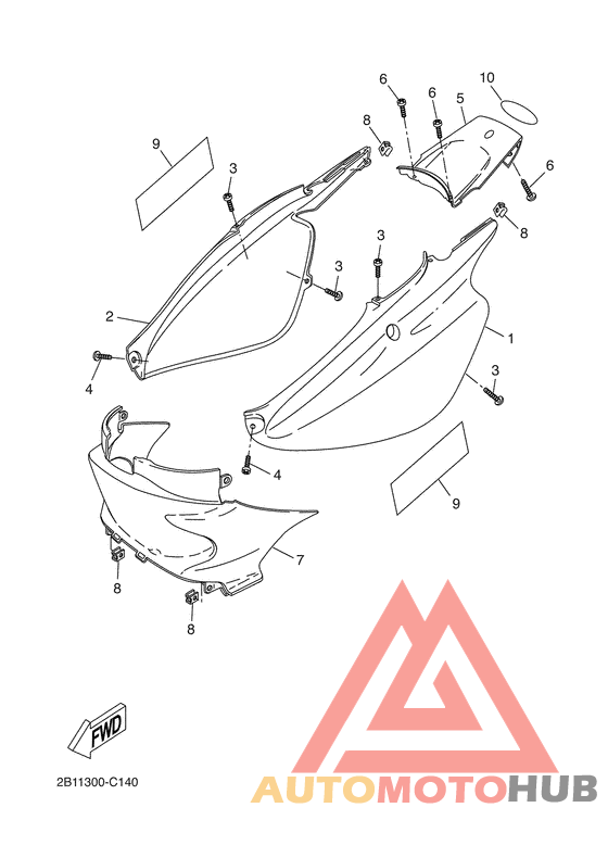 Боковые обтекатели