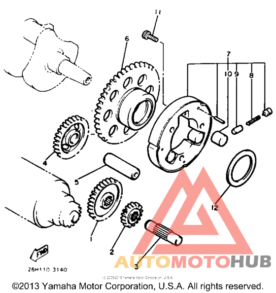 Муфта стартера