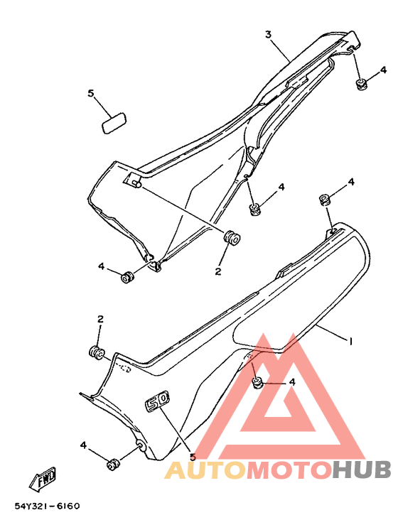 Side cover / oil tank