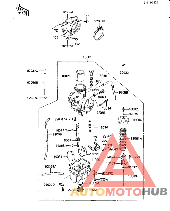 Carburetor assy