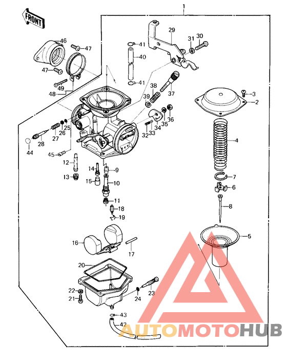 Carburetor assy