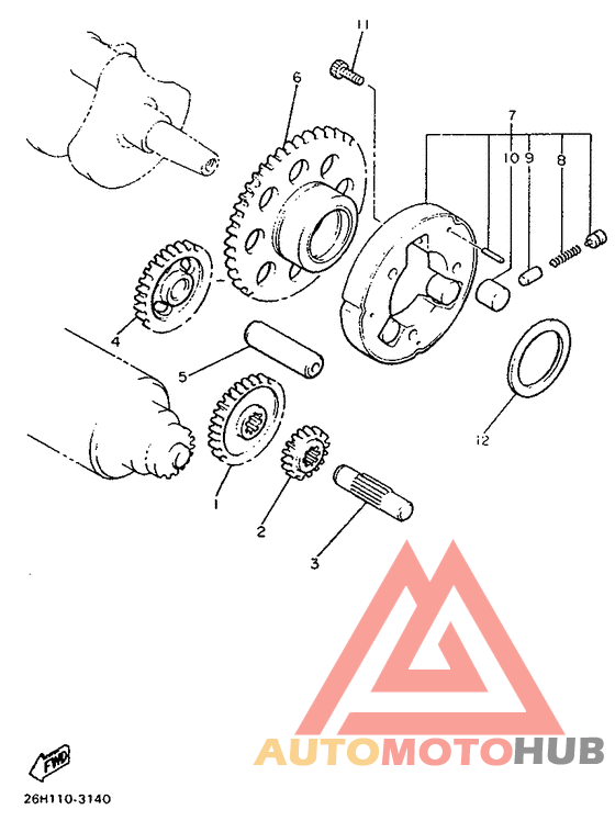 Муфта стартера