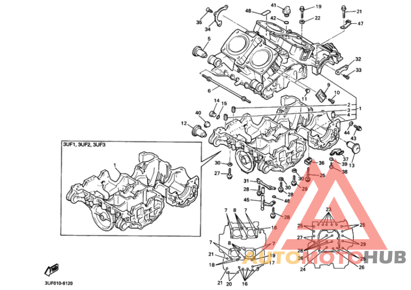 Картер двигателя