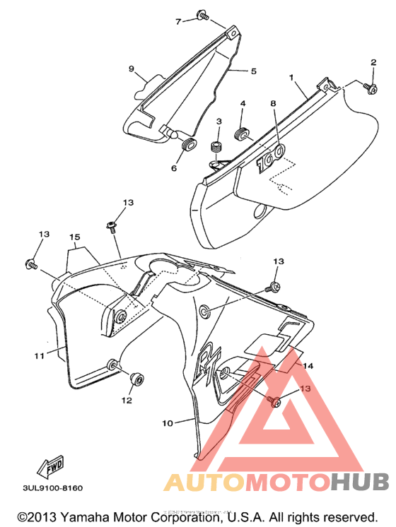 Боковые обтекатели