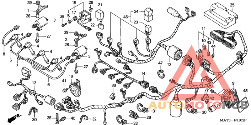 Harness wire