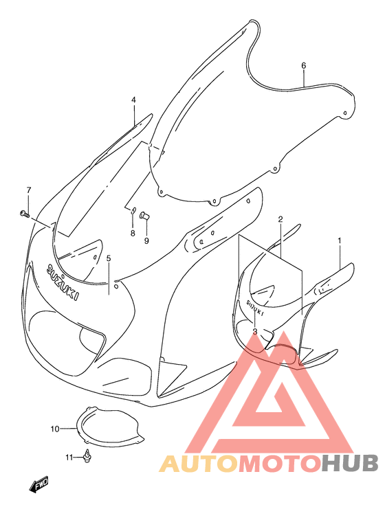 Cowling body
