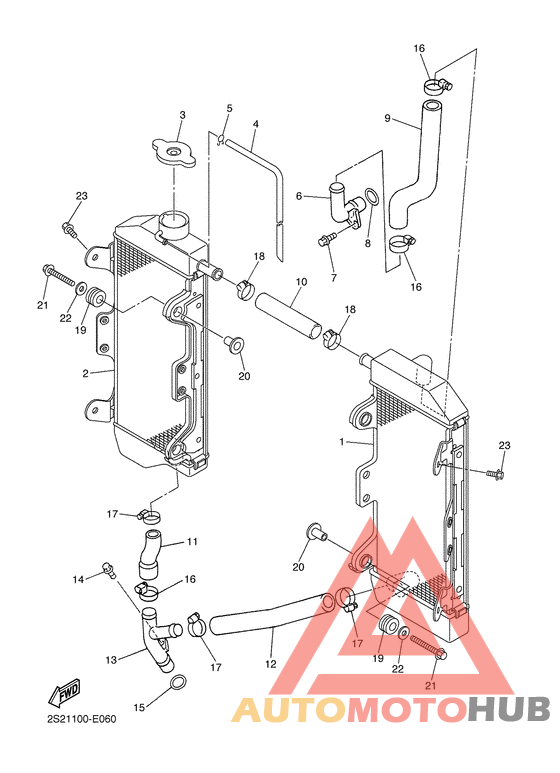 Radiator & hose