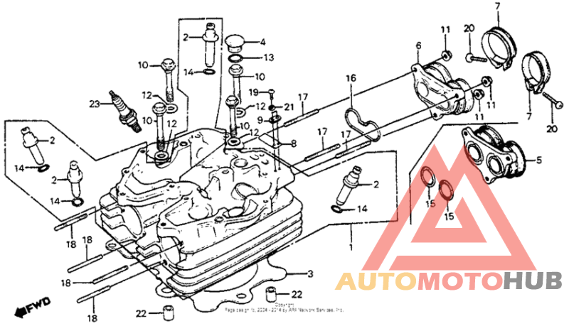 Cylinder head 83-84
