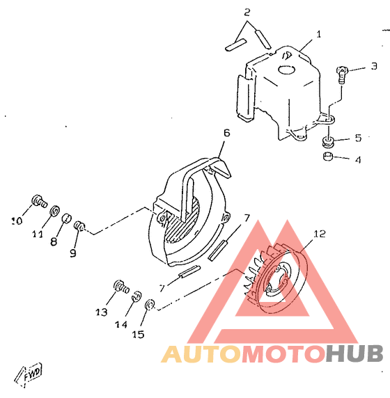Air shroud. fan