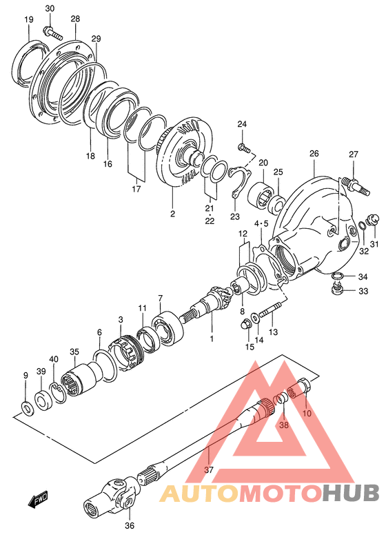 Карданный вал