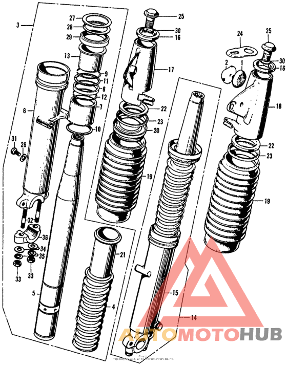 Передняя вилка