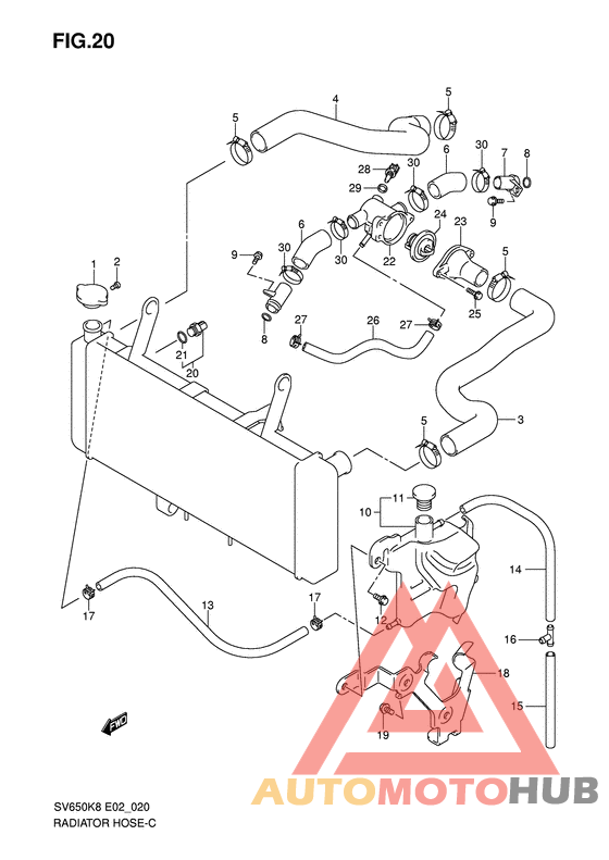 Радиатор hose