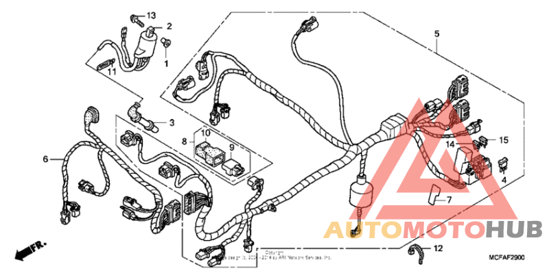 Wire harness (fr.)