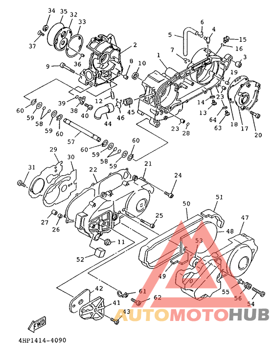 Картер двигателя