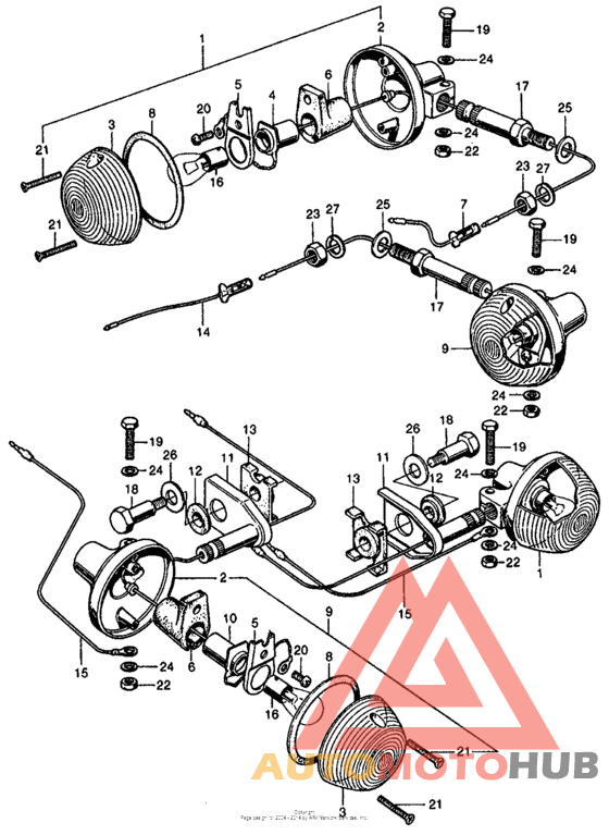 Задний фонарь