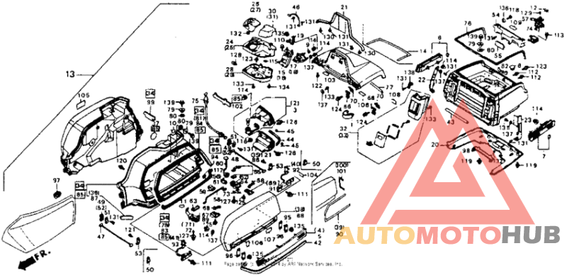 Saddlebag&trunk set (1) 92