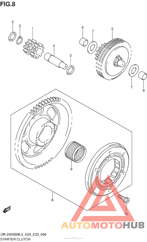 Муфта стартера