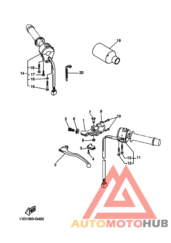 Interruptor  manillar&palanc