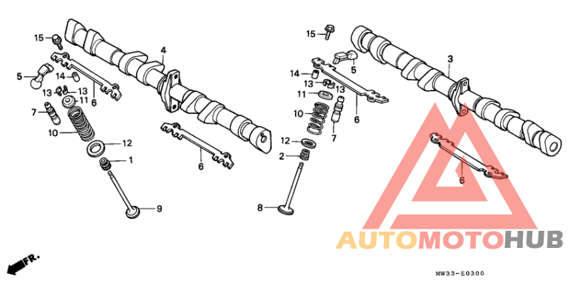 Camshaft assy