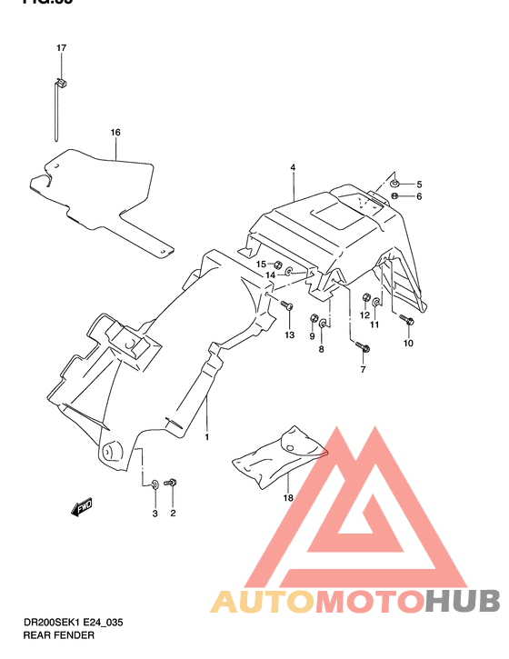 Заднее крыло