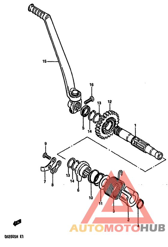 Ножной стартер