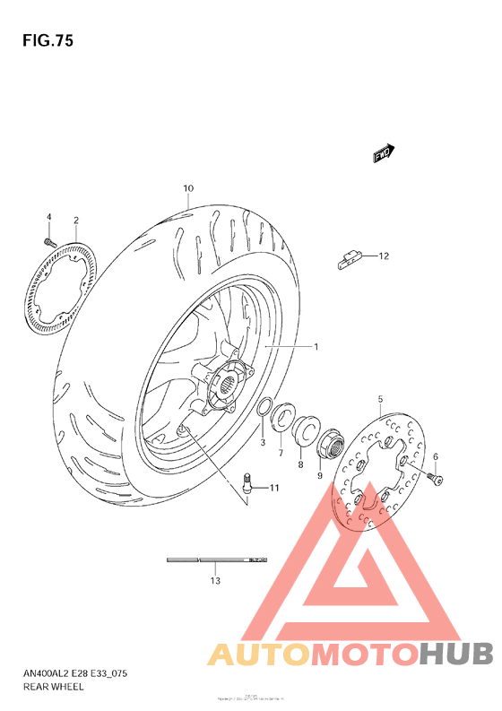 Переднее колесо