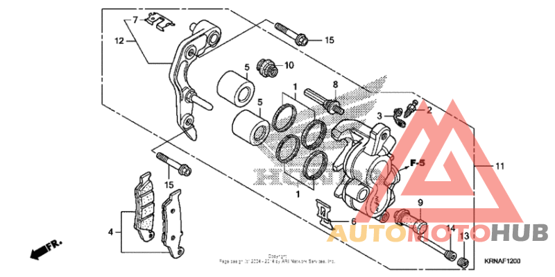 Передний суппорт