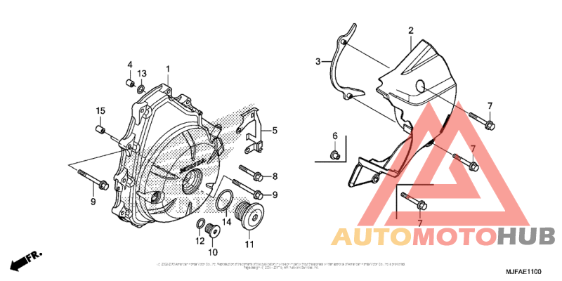 Крышка генератора